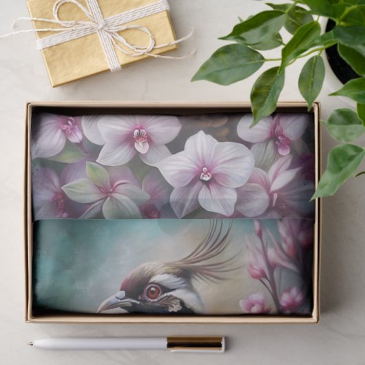 Orchid Prince Decoupage Seidenpapier (Geschenk)