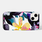 Orchid Print iPhone Case Hülle (Rückseite (Horizontal))
