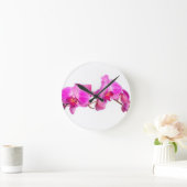 Orchid Runde Wanduhr (Zuhause)