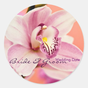 Orchid - Save the Date Aufkleber