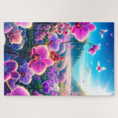 Orchid Scene Puzzle (Horizontal)