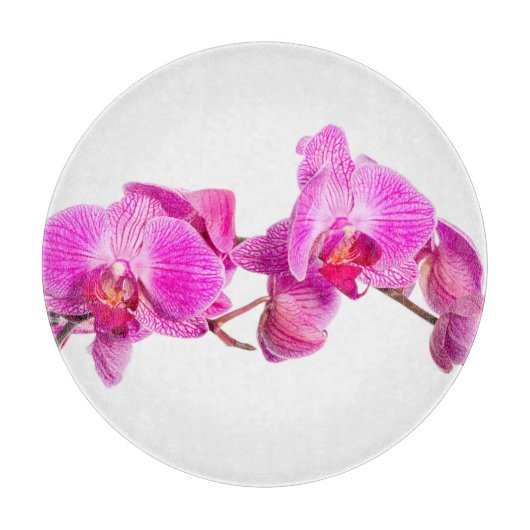 Orchid Schneidebrett (Vorderseite)