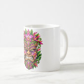Orchid Shield Tiki Kaffeetasse (VorderseiteRechts)