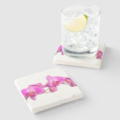 Orchid Steinuntersetzer (Seitenansicht)