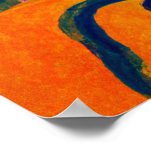 Orchid Study - Plakat und Digitaldruck (Ecke)