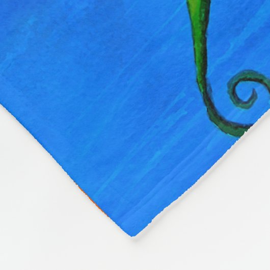 Orchid Sunset Fleecedecke (Ecke)