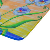 Orchid Sunset Schneidebrett (Ecke)