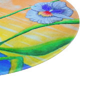 Orchid Sunset Schneidebrett (Ecke)