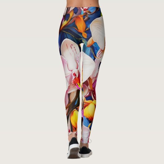 Orchid Symphony Leggings (Rückseite)