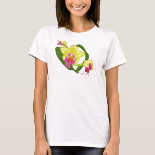 Orchid Tee Shirt (Vorderseite)
