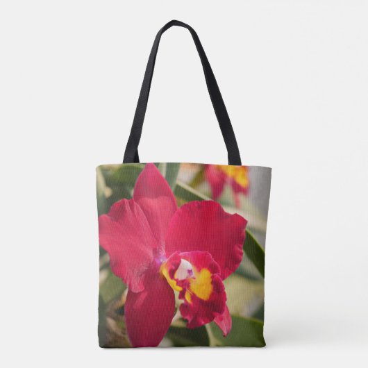 Orchid Tote Bag Tasche (Rückseite)