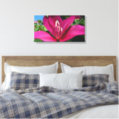 Orchid Tree Blossom Tropical Floral Leinwanddruck (Insitu (Schlafzimmer))