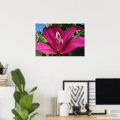 Orchid Tree Blossom Tropical Floral Poster (Heimbüro)