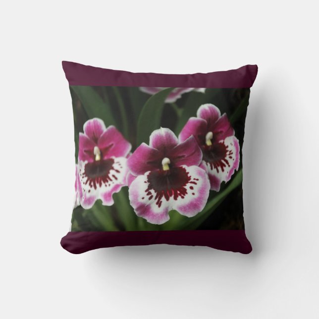 Orchid Trio Pillow Kissen (Vorderseite)