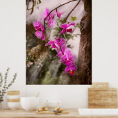 Orchid - Tropische Leidenschaft Poster (Küche)