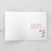 Orchid und Butterfly Karte (Innenseite)