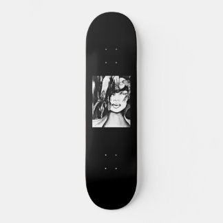 Orchid und Ghost Skateboard Deck von Samira Sperry