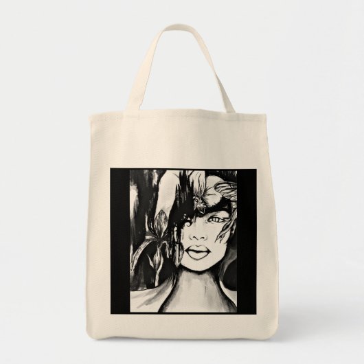 Orchid und Ghost-Tasche von Samira Sperry Tragetasche (Vorne)