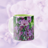 Orchid und Reben Cups und Tasse