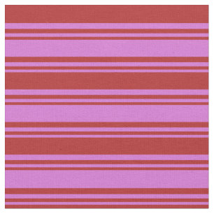 Orchid und Red Pattern Stoff