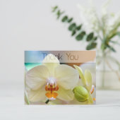 Orchid ・ Vielen Dank Postcard Postkarte (Stehend Vorderseite)