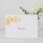 Orchid Vows Elfenbein Formal Classic Wedding Viele Folieneinladung (Stehend vorne)