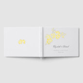 Orchid Vows Elfenbein Formal Moderne klassische Ho Gästebuch (Voll)