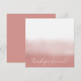 Orchid Watercolor Dankeskarte