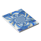 Orchid Watercolor-Malerei, Wolken Mandala Notizblock (angewinkelt)