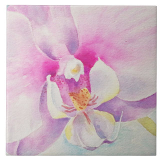 Orchid Watercolor Tile Fliese