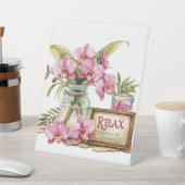 Orchid Wellness-Center Resort | Willkommen Sockelschild (In SItu)