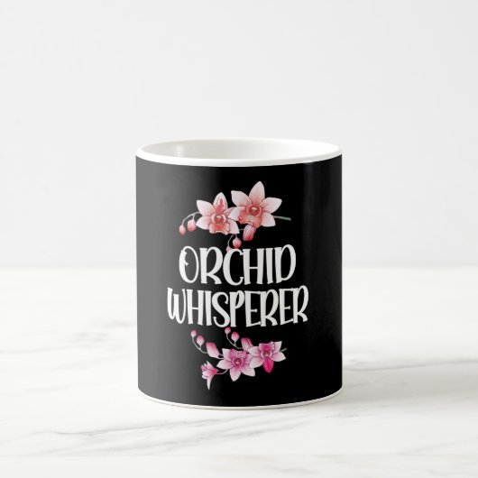 Orchid Whisperer Orchid Pflanze Grotto America Kaffeetasse (Mittel)