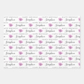 Orchid Wrapping Paper Sheets Geschenkpapier Set (Vorderseite 3)