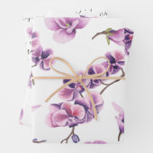 Orchid Wrapping Paper Sheets Geschenkpapier Set (Beispiel)
