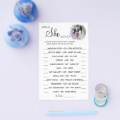 Orchid würde sie lieber die Spielkarte duschen Flyer (Einzeln)