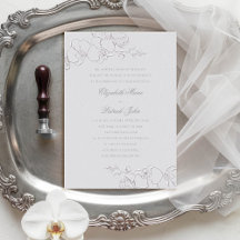 Orchid zeitlose Imitate Elfenbeinklassische feierl