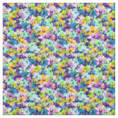 Orchide Wasserfarben-Extravaganz, Stoff (Muster)