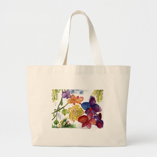 Orchidee 40 auf einer Tasche (Vorne)