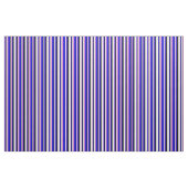 Orchidee, blaue, schwarze und weiße farbige Linien Stoff (Fat Quarter (45,7 x 55,9 cm))