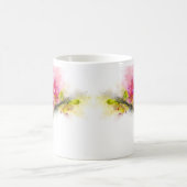 Orchidee Blume Aquarell - Rosa wb 01 Kaffeetasse (Mittel)
