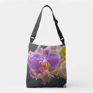 Orchidee Blume Farbenfrohe Blossom Dekoration Blos Tragetaschen Mit Langen Trägern