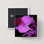 Orchidee Button (Vorne & Hinten)