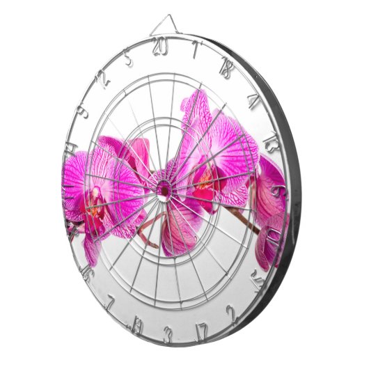 Orchidee Dartscheibe (Vorderseite rechts)