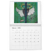 Orchidee, erschwingliche Kunst durch HeatherArt Kalender (Feb 2026)