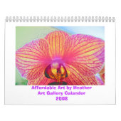 Orchidee, erschwingliche Kunst durch HeatherArt Kalender (Titelbild)