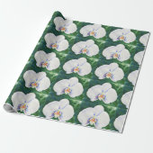 Orchidee Geschenkpapier (Ungerollt)