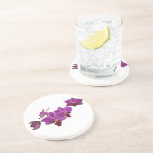 Orchidee Getränkeuntersetzer (Seite)