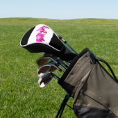Orchidee Golf Headcover (In SItu)