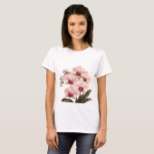 Orchidee in Blüte T-Shirt (Vorne ganz)