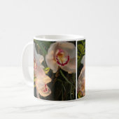 Orchidee Kaffeetasse (Vorderseite Links)